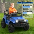 thumbnail image 5 of CazToi 12V Kids Ride On Truck Toddlers Battery Powered Electric Vehicle with Remote Control Ride On Toy Car for Boys Girls 3-8, 5 of 8