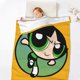 thumbnail image 5 of Manta con estampado multicolor, manta de franela súper suave, ligera y esponjosa, manta de cama de felpa Las Chicas Superpoderosas Buttercup, 5 of 8