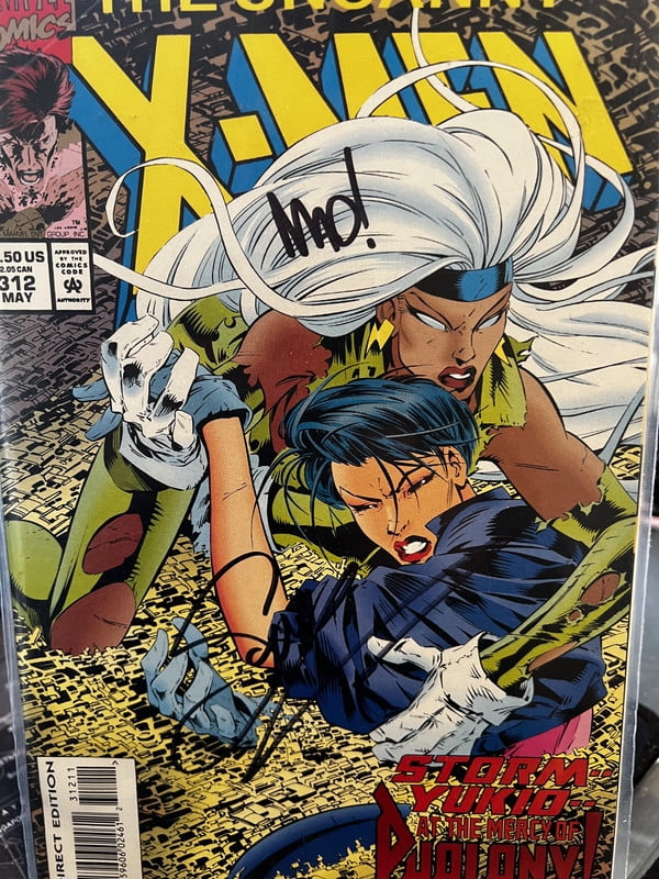X-Men #312 Signed Scott Lobdell and Joe Madureira
