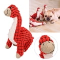 thumbnail image 4 of Puppy Toys, Polyester Fiber Stuffed Dog Toys Red Cute Tanystropheus  For Gifts ANGGREK Dog Toys, 4 of 8