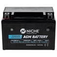thumbnail image 4 of Niche AGM Battery YTX9 for Suzuki Kawasaki Honda Polaris KTM Triumph Yamaha 519-CAB2266T, 4 of 6