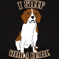 thumbnail image 3 of CafePress - I Sleep With Beagles Women's Classic T Shirt - Women's Traditional Fit Dark T-Shirt, 3 of 4