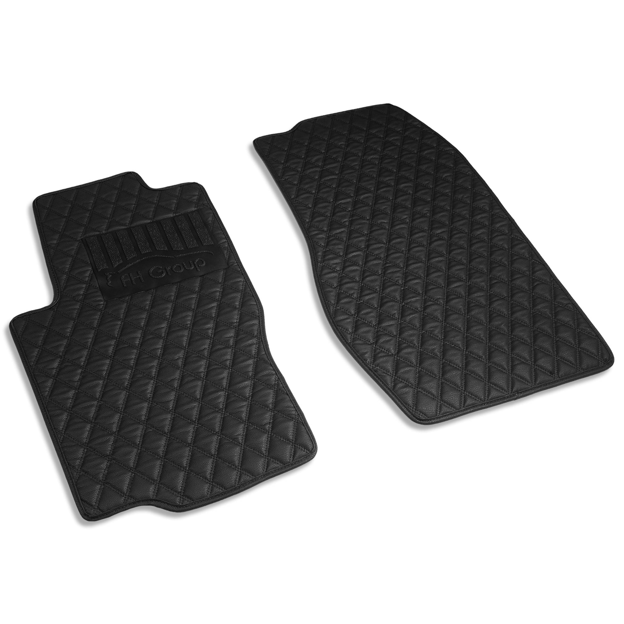 FH Group Mercedes Benz ML 20112015 Customfit Heavy Duty Faux Diamond Leather Car Floor Mats