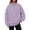 Purple, variant on Long Sleeve Shirts for Women Hemlock Turtleneck Pullover Long Sleeve Tops Fall Fashion Outfits 2025 Clothes Sweatshirt