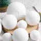 thumbnail image 5 of 60/6 piezas de bolas navideñas de espuma blanca para colgar en el árbol de Navidad, adornos colgantes para bodas, fiestas de Año Nuevo, suministros de decoración del hogar, 5 of 5