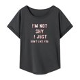 thumbnail image 4 of Camiseta de Manga Corta para Mujer, Camiseta con Cuello Redondo para Viajes de Vacaciones, Viajes en La Playa SG, 4 of 8
