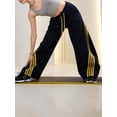 thumbnail image 6 of EMMIOL Women's Y2K Striped Baggy Sweatpants, High Waisted Wide Leg Casual Joggers with Drawstring Waist and Cuffs, 6 of 8