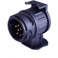 thumbnail image 1 of Trailer Connector 13 Pin Plug Socket, Wide Application Sturdy Material Easy Installation for European Trailers Commercial Vehicles Semi-Trailers, 13 to 7 Pin Adapter, 1 of 5