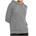 thumbnail image 3 of aidice Sweatshirt Hoodie for Women Long Sleeve Stretch Casual Fitted Pullover Tops with Pocket, 3 of 7