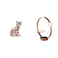thumbnail image 1 of Elegante Soporte Para Botellas De Vino Con Forma De Gato, Figura Artística De Metal, Organizador Para Chimenea Y Exhibición De Bebidas, Decoración Del Hogar, 1 of 8