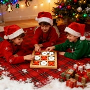 Noughts And Crosses Tabletop Game – Tac-Toe XO Board Game, 10x10cm Size, Suitable for Indoor Playing & Family Fun, Ideal for Casual Home Leisure Activities