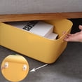 thumbnail image 5 of Mini ruedas giratorias autoadhesivas de material duradero, fáciles de instalar sin necesidad de taladrar, compactas y flexibles, con rotación de 360 grados, para cajas de almacenamiento, muebles, 5 of 5
