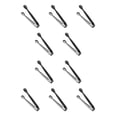 thumbnail image 1 of Monstrate Pinza de azúcar de acero inoxidable, lavable, elegante, recogedor de cubitos de hielo, interior, hogar, Hotel, restaurante, café, comida, Negro 10piezas Monstrate CBP050175, 1 of 6