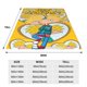 thumbnail image 3 of Manta de viaje de felpa suave Hey Arnold para dormitorio, sala de estar, sofá, oficina, regalo para todas las estaciones para mujeres, hombres, niñas y niños, 3 of 7