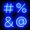 #, variant on LINLIN Neon Sign, Letter Neon Signs Neon Alphabet Light Light Up LED Letters Lights Light Up Marquee Letters Lights Battery USB Blue