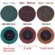 thumbnail image 2 of 103 Pcs Sanding Discs Set 2 Inches Quick Change Disc with 1/4 inch Tray Holder for Die Grinder Surface Prep Strip Grind Polish Finish Burr Rust Paint, 2 of 5