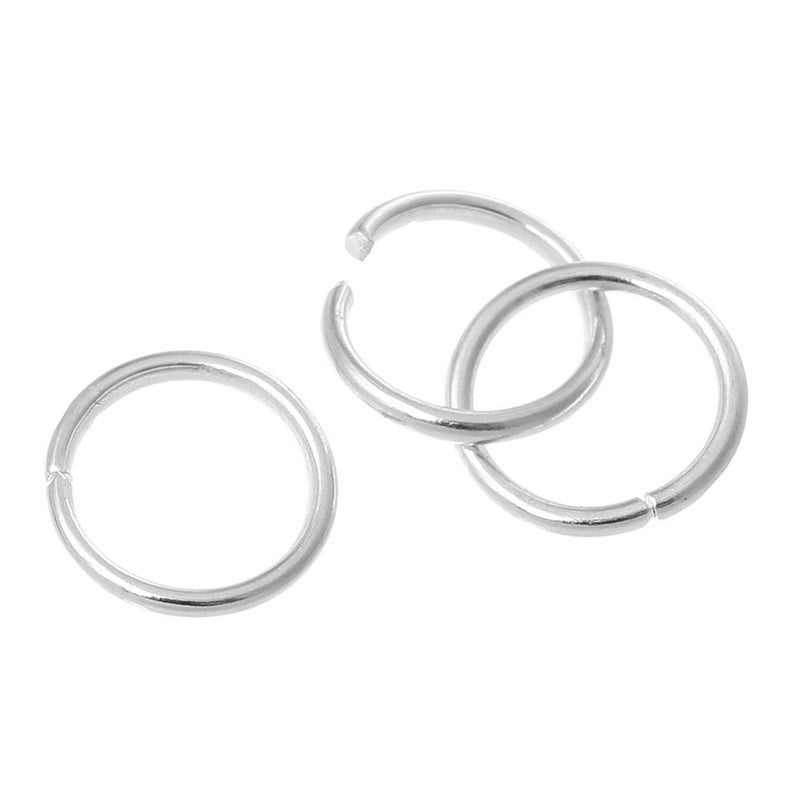 Free 1000PCs dull silver Open Jump Ring Split Rings Jewelry Findings 5 6 8mm 