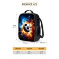 thumbnail image 4 of ZUXONGSY Soccer Lightning Flame Print School Backpack Set of 4 for Kids Boys Girls Primary Student Book Bag with Lunch Box Pencil Case and Water Bottle Holder Teens Schoolbags Back Packs Satchel, 4 of 6