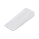 thumbnail image 3 of Tope de puerta de caucho blanco 96x40x15mm, 3 of 5