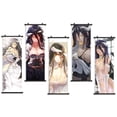 thumbnail image 1 of Cuadro mural sobre lienzo Overlords Albedos Anime, 5 paneles, 1 of 1