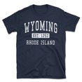 thumbnail image 1 of Wyoming Rhode Island Classic Established Men's Cotton T-Shirt, 1 of 1