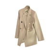 thumbnail image 1 of Fashnice Veste d'Extérieur pour Femmes, Blazer à Double Boutonnage, Cardigan Décontracté pour Bureau, Gingembre 2TG, 1 of 5