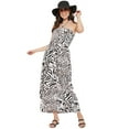 thumbnail image 7 of Women Off-Shoulder Tube Dress Long Casual Sleeveless Beach Party Maxi for Ladies Summer Tubedress Online by Oussum, 7 of 7