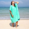 thumbnail image 3 of Winthome Surf Poncho Changing Robe with Hood and Pocket Quick Dry Lightweight Changing Towel Poncho for Surfing Beach Swimming Outdoor Sports, 3 of 6
