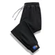 thumbnail image 4 of Pantalones de entrenamiento deportivo, pantalones casuales largos de algodón, pantalones largos sueltos de color sólido para hombre, pantalones deportivos suaves para culturismo, pantalones largos, 4 of 5