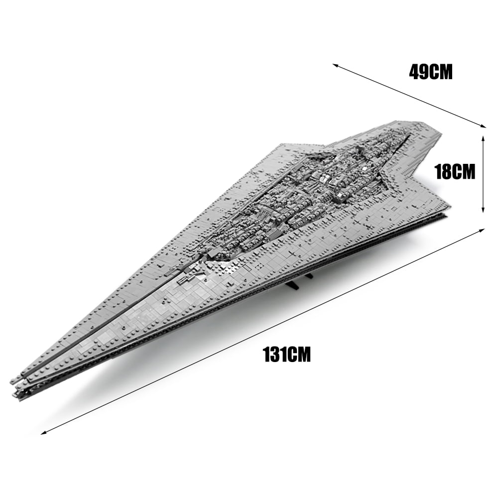  Mould King 13134 Super Star Destroyer Model Ship, Executor Star  Dreadnought Building Toy, 7588+Pcs Collectible Model Gifts, Build and Play  Awesome Building Kit for 8-12 Boys : Toys & Games