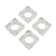 thumbnail image 3 of Saro Lifestyle Double Block Shape Glass Crystal Napkin Ring (Set of 4), 3 of 5