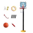 thumbnail image 1 of Indoor Basketball Goal Toy Toddler Kids Basketball Hoop Set Backboard Basketball Dog, 1 of 8