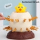 thumbnail image 5 of Chick Pirate Funny Barrel Bucket Tricky Spoof Juego de lotería Lucky Stab Interactive Spoof Chicken Barrel Game, 5 of 8