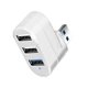 thumbnail image 5 of Mini divisor giratorio de 3 puertos USB Hub U Disk Reader para PC (USB 3.0 blanco) Tmvgtek Para Estrenar, 5 of 7