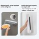 thumbnail image 3 of Dispensador de envoltura de plástico con cortador, papel de aluminio y papel encerado para cajón de cocina con un rollo de película de conservación fresca de calidad alimentaria, 3 of 5