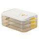 thumbnail image 1 of Inteprter Caja para albóndigas rápidas, resistente al calor y al frío, con diseño transparente de PP y ABS, es segura. Cocina y Comedor blanco 3er piso, 1 of 6