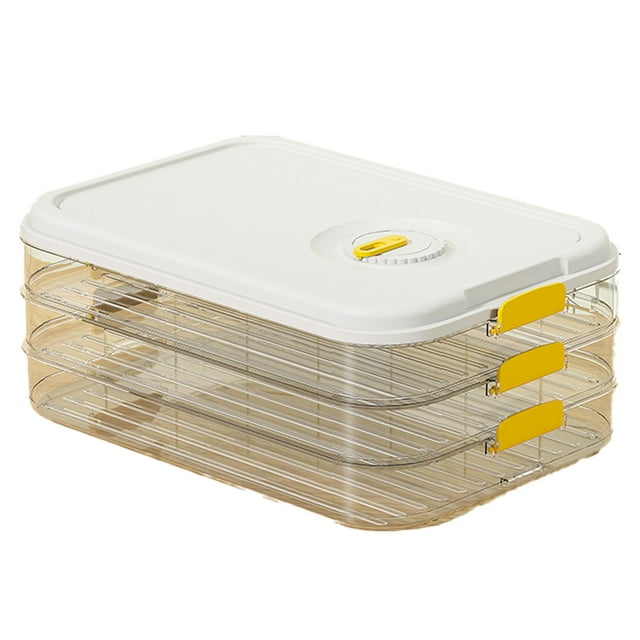Wosthever Caja para hacer albóndigas rápidas en el refrigerador del hogar, segura y sin olores para un almacenamiento confiable de alimentos. Cocina y Comedor blanco 3er piso