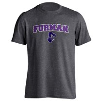 Furman University Paladins Classic Arch with Mascot Short Sleeve T-Shirt