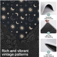 thumbnail image 3 of Dark Blue Sun Moon Star Pattern Kitchen Rugs Sets Of 3,Kitchen Runner Rugs Non Skid Washable,Decorative Kitchen Floor Mats for Kitchen,Sink,Laundry,17"x30"+ 17"x47" + 17"x59", 3 of 6