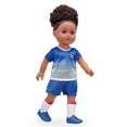 thumbnail image 3 of My Life As Blue/ White Soccer Fashion 7-Piece Set for 18-Inch Dolls, 3 of 7