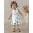 thumbnail image 5 of BemeyourBBs Baby Girl Golf Dress Summer Sleeveless Lapel Collar Pleated Hem Dress, 5 of 9