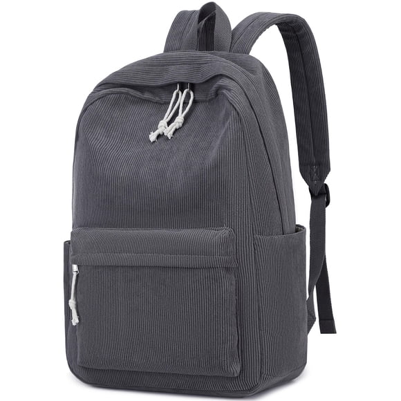 Mochila escolar BTOOP Corduroy, portátil grande de 17 pulgadas para adolescentes
