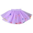 thumbnail image 3 of Girls' Carnival Pom-Pom Tulle Tutu Skirt – Sweet Princess Party Dance Skirt (0-10Y), 3 of 3