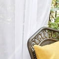 thumbnail image 2 of Case pack modern simple waterproof solid color Trilon transparent perforated sunscreen UV resistant curtain fabric, 2 of 8