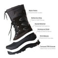 thumbnail image 5 of NORTIV 8 Men's Waterproof Hiking Winter Snow Boots Insulated Liner Lightweight Outdoor Tall Boots, 5 of 7