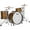 Ebony Pearl, variant on Ludwig NeuSonic 3-Piece Pro Beat Shell Pack With 24" Bass Drum Satin Diablo Red