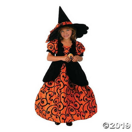 Girl’s Shirley Pocket Witch Costume - Medium