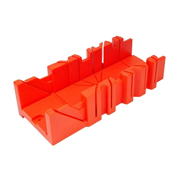 Vsenkes Woodworking Miter Saw Box Saw Storage Box for Carpentry Carver (without Saw) M M