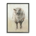 thumbnail image 2 of Stupell Industries Minimal Sheep Painting Beige Tan Farm Animal Design by Ethan Harper, 2 of 5