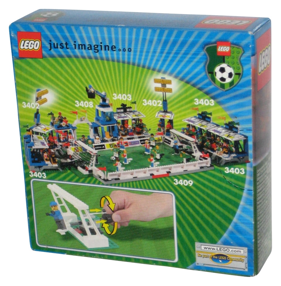 Sports Soccer Football Goal Keeper Building Toy Set 3413 - - Walmart.com